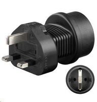 MicroConnect - Universal adapter Schuko to UK