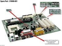 HP - HP 810E System Board with