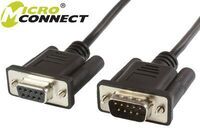MicroConnect - RS-232 D-sub 9 serial cable,