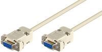 MicroConnect - D-SUB/RS232 Female-Female 3m