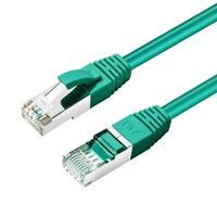 MicroConnect - S/FTP CAT6 1.5m Green LSZH