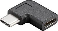 MicroConnect - USB-C to C angled Adapter 90�