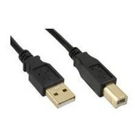 MicroConnect - USB2.0 A-B 5m M-M Goldplated