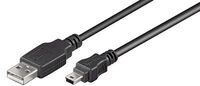 MicroConnect - USB A - Mini USB B 5P 1.8m M-M