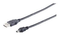MicroConnect - USB A - Mini USB B 5P 1.8m M-M
