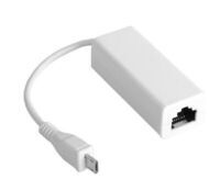 MicroConnect - USB MICRO to Ethernet, White