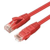 MicroConnect - U/UTP CAT6 10M Red LSZH