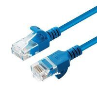 MicroConnect - U/UTP CAT6A Slim 0.25M Blue