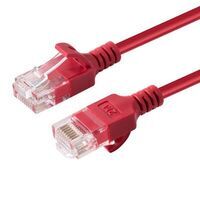 MicroConnect - U/UTP CAT6A Slim 10M Red