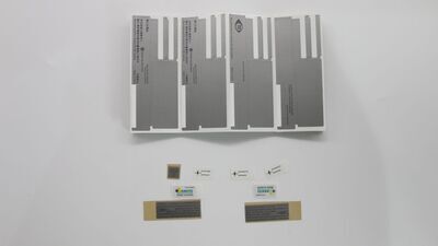 Lenovo - Silver GEO Label Kit for