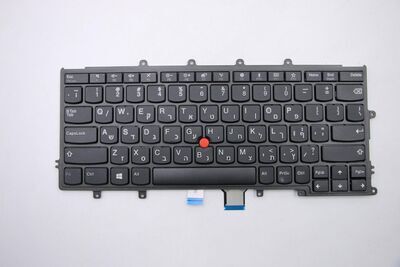 Lenovo - Keyboard KBD N BL CHY Hebrew