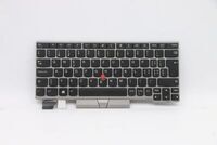 Lenovo - Keyboard Silver Swiss