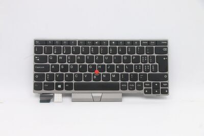 Lenovo - Keyboard Silver Swiss