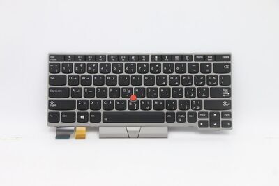 Lenovo - Keyboard BL Silver Arabic