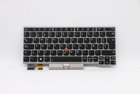 Lenovo - Keyboard BL Silver Spanish