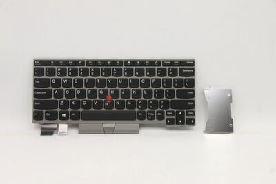 Lenovo - Keyboard Silver US English