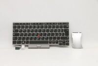 Lenovo - Keyboard Silver Italian