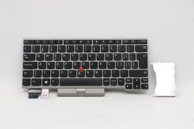 Lenovo - Keyboard Silver Swiss