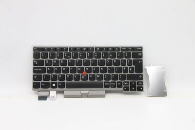 Lenovo - Keyboard Silver UK English