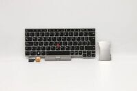 Lenovo - Keyboard BL Silver Spanish