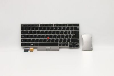 Lenovo - Keyboard BL Silver Spanish