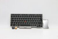 Lenovo - Keyboard BL Silver Italian