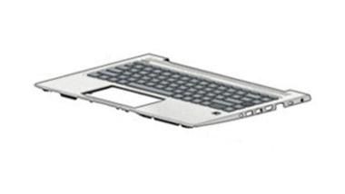 HP - TOP COVER W/KB CP BL ICELAND