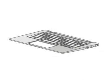 HP - TOP COVER W KB NSV INTL