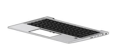 HP - SPS-TOP COVER W/KB BL PVCY