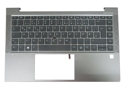HP - Top Cover W/Keyboard UMA BL UK