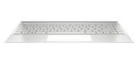 HP - TOP COVER W KB BL NSV BEL