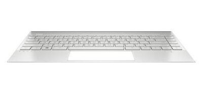 HP - TOP COVER W KB BL NSV BEL