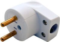 MicroConnect - Danish Power plug angled,