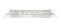 HP - TOP COVER NSV W KB NORDIC