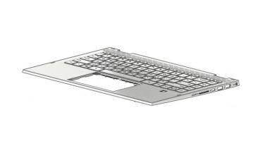HP - TOP COVER W KB NSV BL INTL
