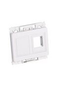 Lanview - Wall plate 2 x keystone for