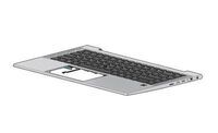 HP - TOPCVR W/KB BL PVCY DSC SL