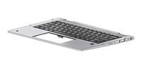 HP - TOPCover NO 2CAM W/KB CP BL GR