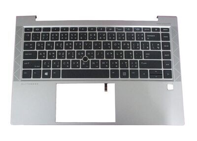 HP - TOP COVER W/KB CP BL ROM