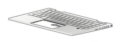 HP - TOP COVER ALU FPR W KB NSV BL