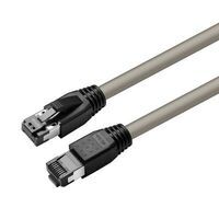 MicroConnect - CAT8.1 S/FTP 0,50m Grey LSZH