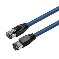 MicroConnect - CAT8.1 S/FTP 1m Blue LSZH