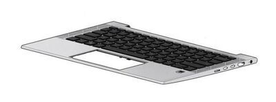 HP - SPS-TOPCVR W/KB BL PVCY SWISS