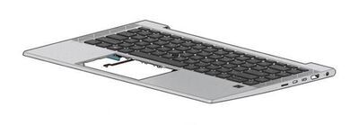 HP - SPS-TOP COVER W/ KBD CP+PS