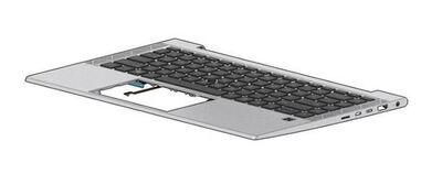 HP - SPS-TOP COVER W/ KBD CP+PS BL