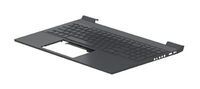HP - TOP COVER MCS W KB RTX BL SL