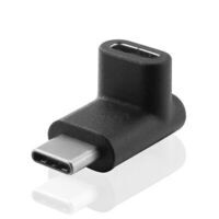MicroConnect - USB-C to C Adapter angled 90�