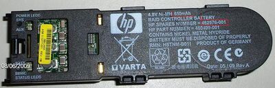 HP - 4.8V 650mAh BBWC Battery Pack