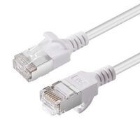 MicroConnect - CAT6A U-FTP Slim, LSZH, 1m