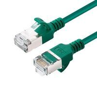 MicroConnect - CAT6A U-FTP Slim, LSZH, 0.25m